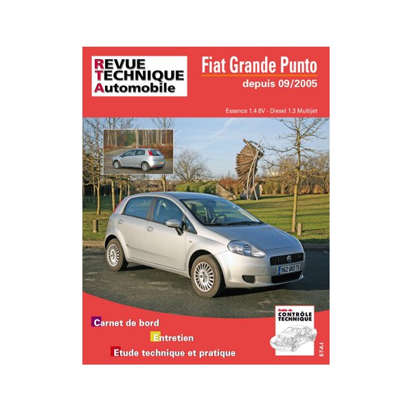 Revue Technique Fiat Punto Evo Ess. 1.4 Multiair 105 (RTA) Site